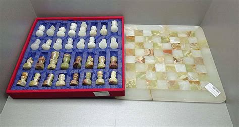 Б/У Шахматы из оникса/нефрита (ID#2187647373), цена: 2690 ₴, купить на ...