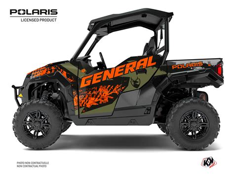 Kit Déco SSV Chaser Polaris GENERAL 1000 Orange Kutvek