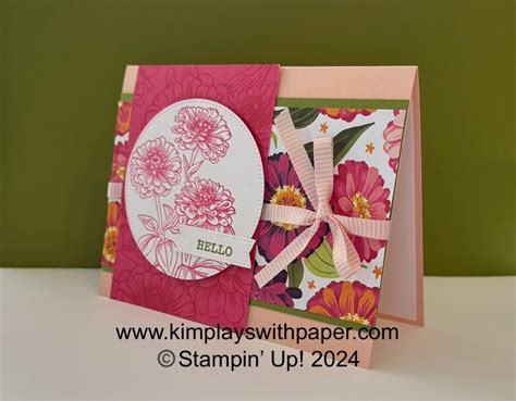 Simply Zinnia Free Tutorial Kim Plays With Paper