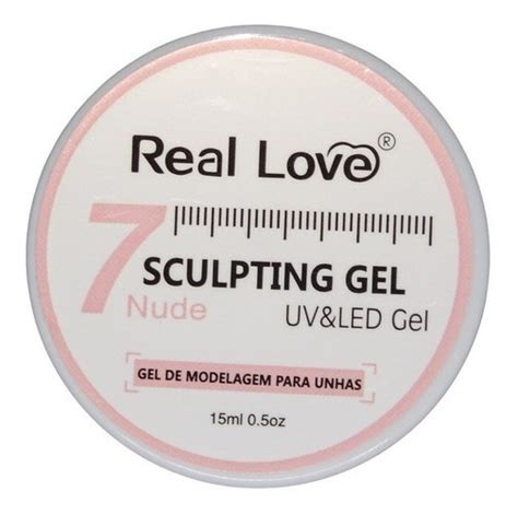Sculpting Gel Para Unhas Real Love Cor Nude Uv Led Mercado Livre