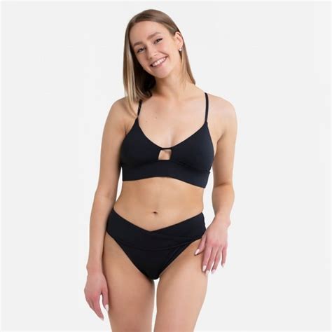 Casall High Waist Wrap Bikini Brief Bikiniai Pirk Internetu Sportland