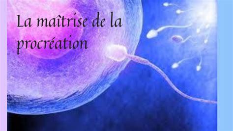 Maitrise Procreation Seconde