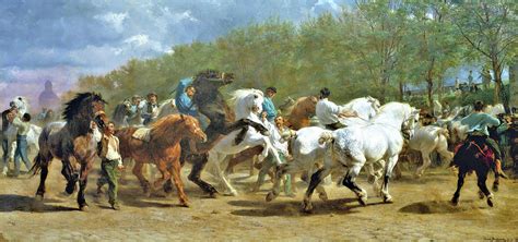 The Horse Fair - Digital Remastered Edition Painting by Rosa Bonheur ...