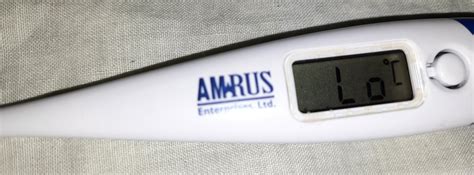 Электронный термометр Amrus AMDT-10 белый | отзывы