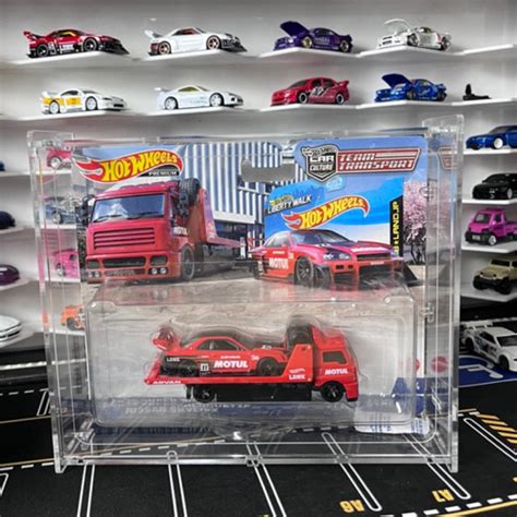 Jual Hot Wheels Free Akrilik Team Transport Motul Nissan Skyline Er Lbwk Liberty Walk Towing