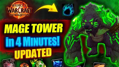 Easy Beat Guardian Druid Mage Tower In Minutes Updated Tww