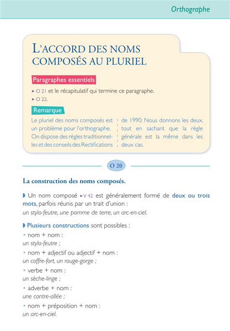 Pdf Laccord Des Noms Compos S Au Plurielblogs Lfiduras Lettres