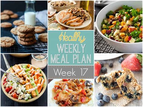 Healthy Weekly Meal Plan #17