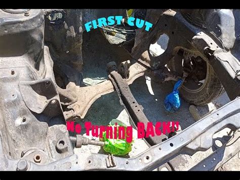 Fwd To Rwd Conversion Toyota Corolla Part Base Cutting Youtube