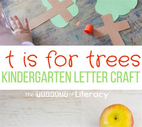 Letter T Craft - T is for Tree Kindergarten Letter Craft