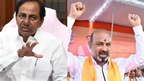 Bjp Telangana Chief Bandi Sanjay Writes Letter To Cm Kcr On Forest Land