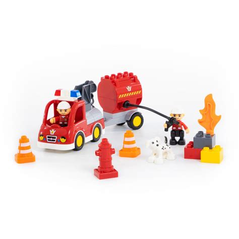 Конструктор Макси Пожарная станция (95 элементов)