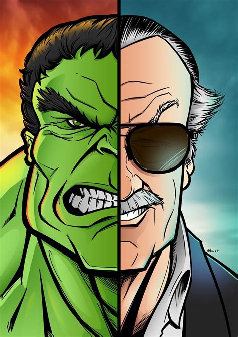 The Hulk Vs Stan Lee Brad Van Geest Comics2movies