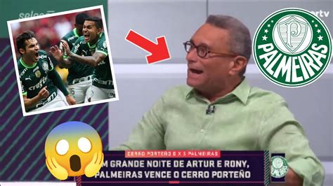 Olha Isso⚠️ Jornalista NÃo Se Segura Palmeiras NÃo Se Desconcentra E