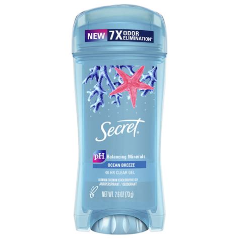 Save On Secret Clear Gel Antiperspirant Deodorant Ocean Breeze Order