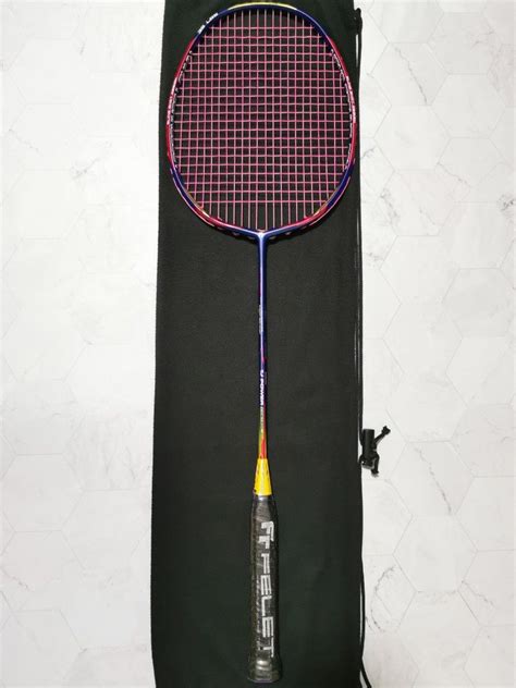 Felet TJ Power Control Badminton Racket With Felet Badminton String