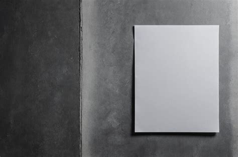 A White Piece Of Art On A Wall With A White Piece Of Paper On It