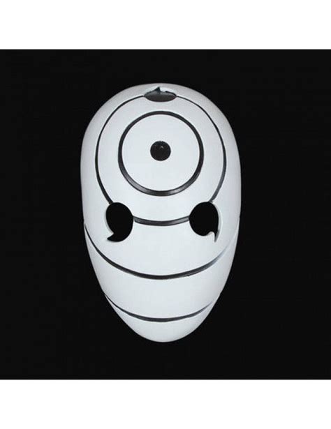 Naruto Uchiha Obito mask White ( free shipping ) - $47.99 in 2022 | Obito mask, Cheap cosplay ...