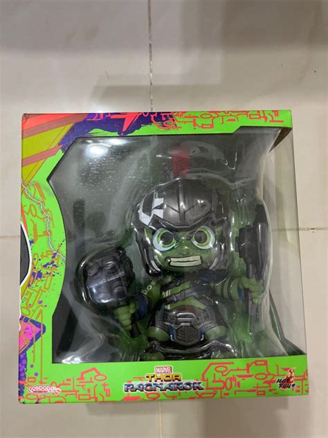 Hot Toys Thor Ragnarok Cosbaby Gladiator Hulk Hobbies Toys Toys Games On Carousell