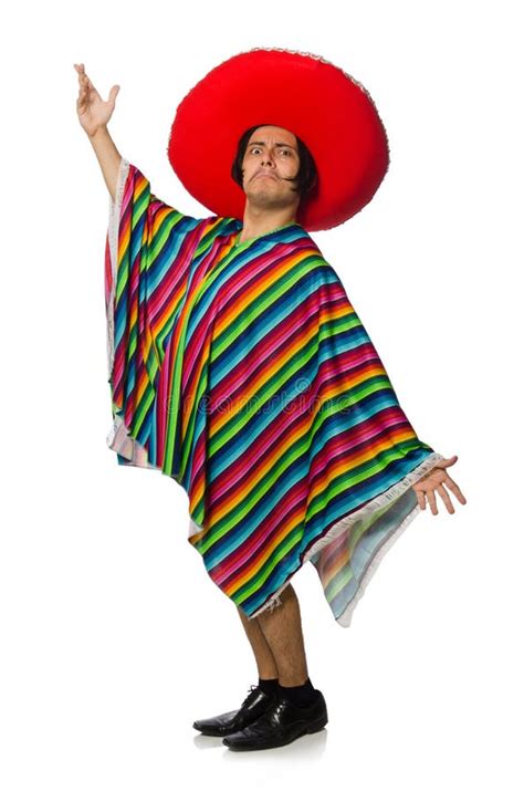 The Naked Mexican Man Isolated On White Stock Photo Image Of Indecent Costume