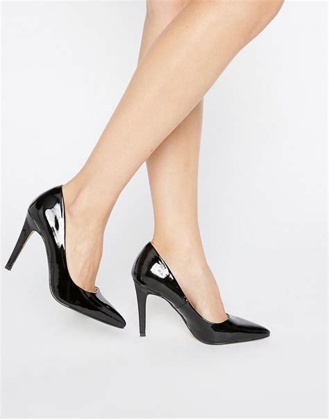 Head Over Heels Head Over Heels By Dune Addyson Black Heeled Court