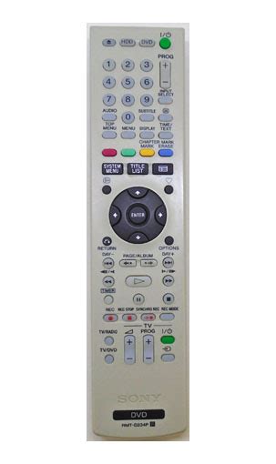 Genuine Sony RMT D234P RDR HXD560 RDR HXD860 Remote