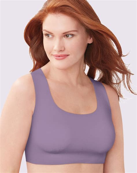 Bali Wirefree Bra Seamless Comfort Revolution Easylite Pullover Back