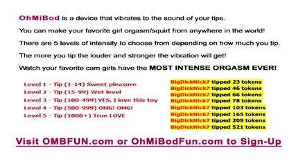 MAKE HER SQUIRT NOW W OMBFUN VIBE Clit Rubbing Pussy Fucking