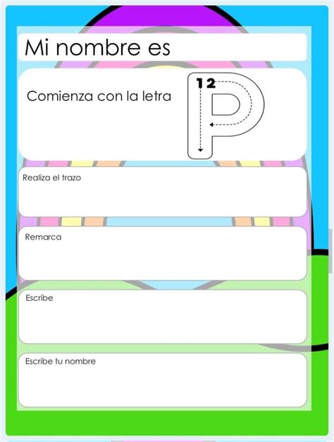 Pin De Maestra Anita 🍎 En Lectura Y Lectoescritura Actividades De Nombres Como Enseñar A Leer