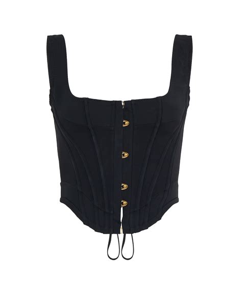 Zena Corset Top In Black By Agent Provocateur All Lingerie