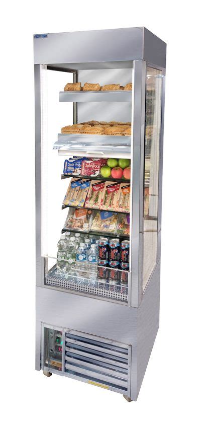 Premium Stainless Steel Slimline Multideck Display Fridge