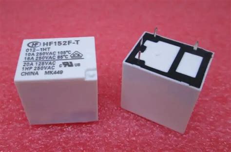NEW relay HF152F T 012 1HT HF152F T 012 1HT HF152FT 012 1HT HF152FT ...