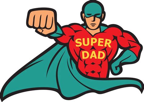 super dad vector images