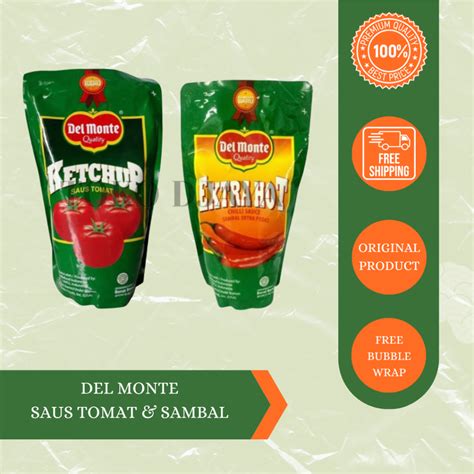 Jual Delmonte Extra Hot Chili Sauce Saus Saos Sambal Ekstra Pedas Tomat