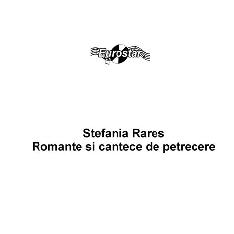 Romante si cantece de petrecere de Ștefania Rareș en Apple Music