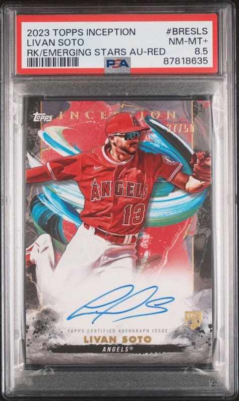 2023 Topps Inception Base Rookie And Emerging Stars Autographs