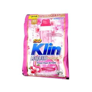 Jual So Klin Liquid Softergent Power Clean Action Sakura Strawberry