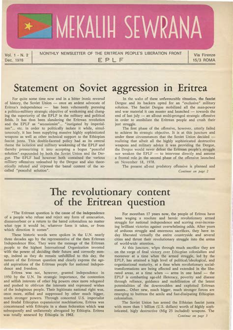 Anti-Revisionism in Eritrea – Index Page