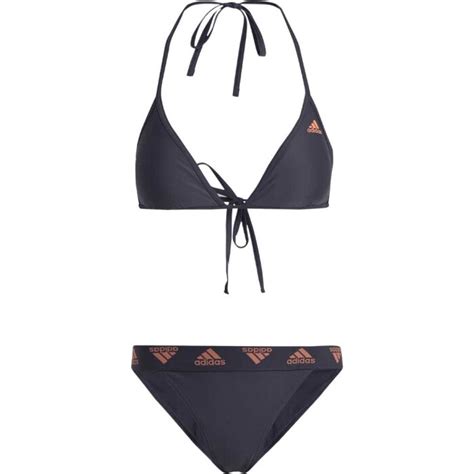 adidas TRIANGLE BIKINI Dámské dvoudílné plavky tmavě šedá SPORTISIMO CZ