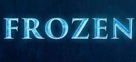 9 Ice Text Effect Photoshop Images Disney Frozen Font Photoshop Ice