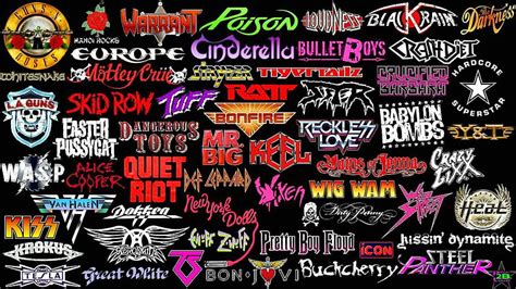 Hair Metal Heavy Glam Hard Rock Poster Logo Hd Wallpaper Pxfuel