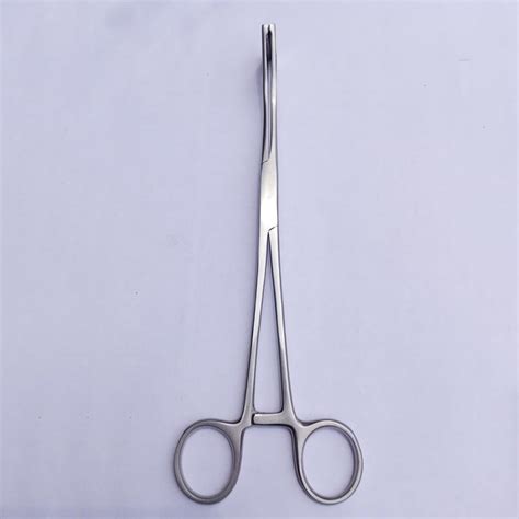 Duval Forceps Used For Grasping Large Organs Such As Lungs