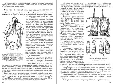 Общевойсковой Защитный Комплект (ОЗК) - правила пользования ...