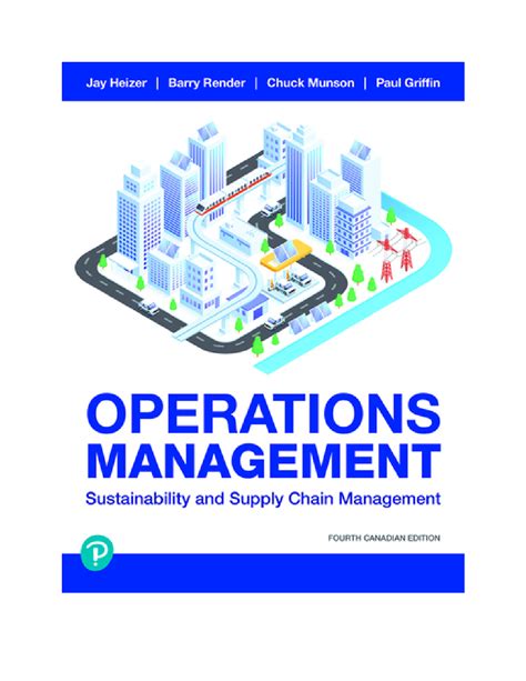 Solutions Manual For Operations Management Sustainability And Supply