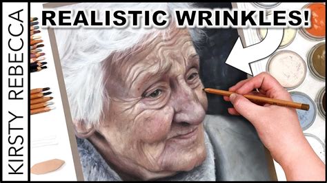 How To Draw Old Lady Wrinkles