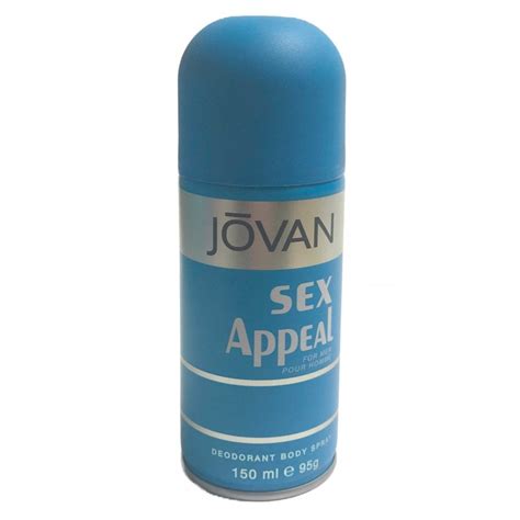 Jovan Sex Appeal For Men Deodorant Body Spray Ml Jovan Bath Body From Direct Cosmetics Ltd UK