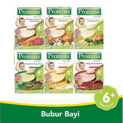 Jual Promina Bubur Bayi Mpasi Instant Bulan Ke Atas Kemasan Kotak