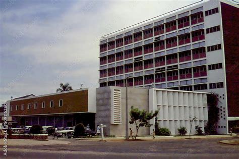 The Headquarters Of The Bank Of Ghana In Accra Shortly After It Was