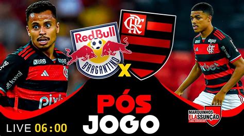 PÓS JOGO BRAGANTINO 1 X 1 FLAMENGO YouTube