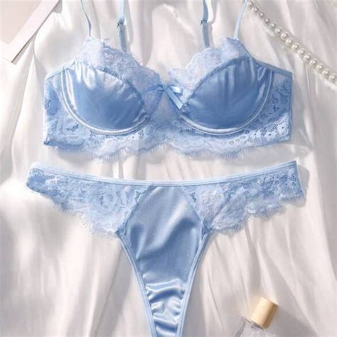 Lace Lingerie Set Etsy